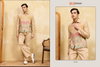 Nextgen Jacket by Shubhvastra Velvet Online Mens Jacket With Pant Wholesale